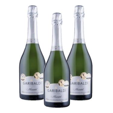 Imagem de Espumante Moscatel Garibaldi 750 ml - Kit 3 garrafas - Vinícola Gariba