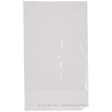 Imagem de Saco Adesivado Transparente 10x14cm+3cm Aba , Pacote com 100 Gala, Multicor