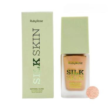 Imagem de Iluminador Líquido Natural Glow - Silk Skin - Ruby Rose - Golden Halo