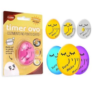 Imagem de Timer Ovo Cozido no Ponto Certo Ovo Mollet Temporizador Ovo Resina Não