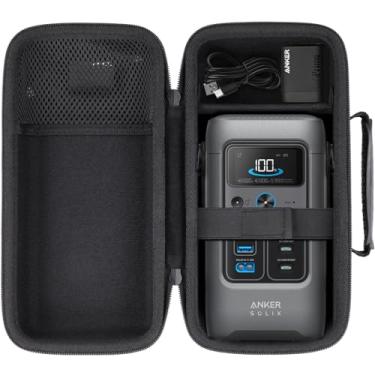 Imagem de co2CREA Estojo De Viagem Rígido Compatível Com Anker Solix C200 Dc Power Bank Station, Estação De Energia Portátil Externa De 192 Wh E 60.000 Mah, Gerador Solar De 200 W