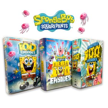 Imagem de Coleção Completa De Dvds Da Série De Tv Bob Esponja: Temporadas 1 A 14! / 44 Discos! / 115 Horas!