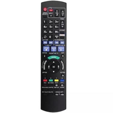 Imagem de XINFUTE Novo substituto N2QAYB001039 adequado para controle remoto Panasonic DVD DMR-BWT750 DMR-BWT955