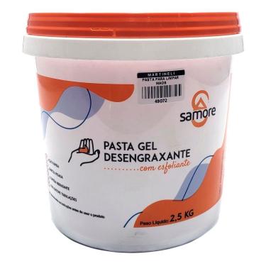 Imagem de Pasta em Gel Desengraxante para as Mãos com Esfoliante 2,5Kg - Samore 154