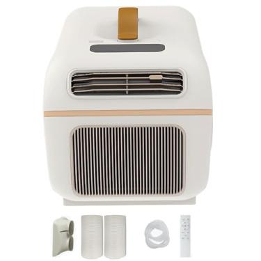 Imagem de Ar condicionado portátil móvel de 5460 BTU com refrigeração/aquecimento, desumidificador integrado, alto-falante Bluetooth, mini ar condicionado com controle remoto, adequado para camping e barracas