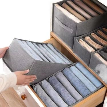 Imagem de Organizadores De Gaveta P/ Roupas Caixas De Armazenamento - Oivida, 2 