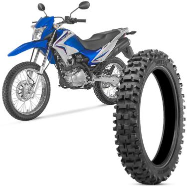 Imagem de Pneu Moto nxr Bros 150 Technic Aro 17 100/90-17 55M Traseiro tt tmx Trilha