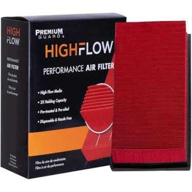 Imagem de HIGHFLOW PA4838X, Filtro de ar descartável de alto desempenho, compatível com: Dodge Ram 2500 8.0L, 06-09 Mercedes-Benz C230 2.5L, 01-05 C240 2.6L, 10-12 GLK350 3.5L, 06-11 ML355 3,5 G