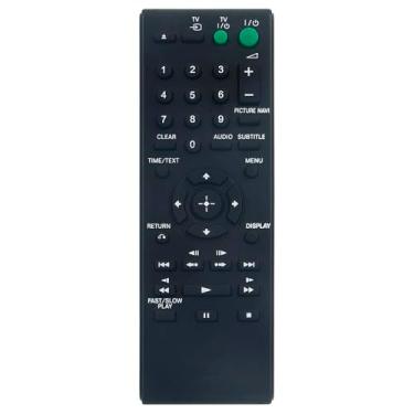 Imagem de Controle remoto de substituição compatível com Sony DVD Player DVP-SR110 DVP-SR210 DVP-SR510H DVP-SR210P DVP-SR510 DVP-SR350 DVP-SR750H DVP-SR370 DVP-SR550K DVP-SR160 DVP-SR360 DVP-SR760HP DVP-SR12 0