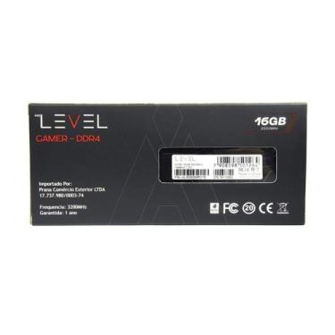 Imagem de Memória Ram DDR4 16GB 3200Mhz Heatskink 1.2V - Hi Level
