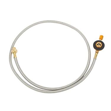 Imagem de Mangueira de Extensão de Borracha de Borracha de Borracha de Aço Inoxidável de Tubo de Extensão de Gás Plano para Externo