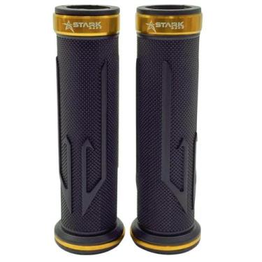 Imagem de Manopla Luva Punho Stark Race Spider Universal Motocicleta, Dourado
