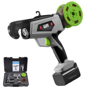 Imagem de EléTrica MáQuina De Amarrar Plantas,Ferramenta Leve De Fita De AmarraçãO De 25 MmmáQuina De Amarrar Videiras EléTrica PortáTil, Pode Ser Empacotada 16.000 Vezes,Ser Usada Mesmo Em Dias Chuvosos