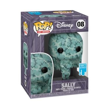 Imagem de Funko Pop! Disney: Nightmare Before Christmas - Sally (Artist's Series) with Protective Case, Multicolor, 3.75 inches