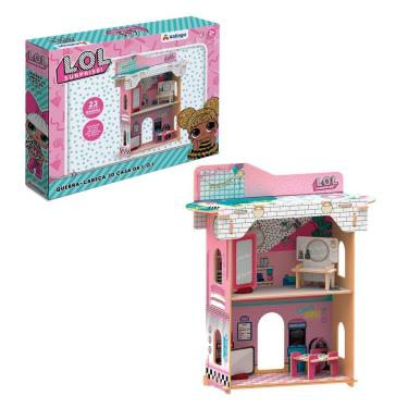 Imagem de Playset Quebra-cabeça 3d Casa Da Lol 23 Peças Xalingo