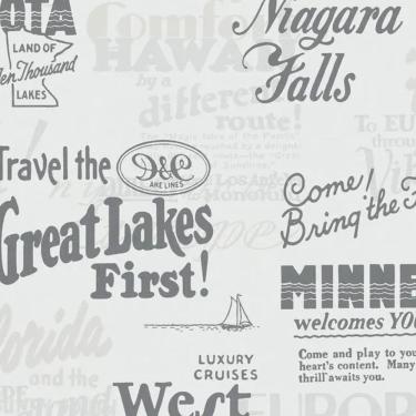 Imagem de Papel De Parede Ivy Abc123 Prata 6815-20