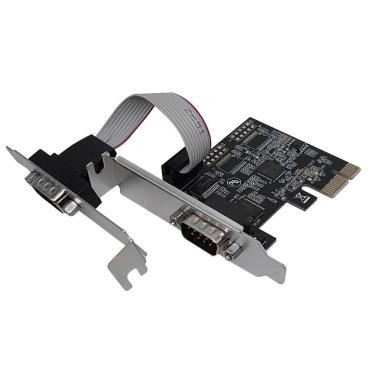 Imagem de Placa Pci-e Controladora Comtac, Low Profile, 2 Seriais, Rs-232 - 27119134