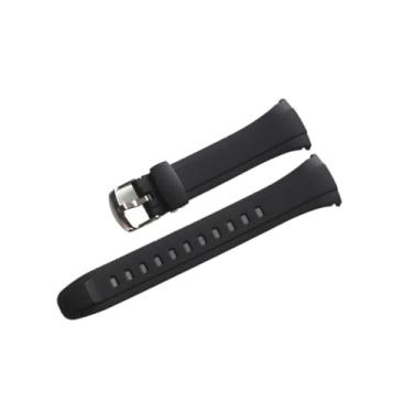 Imagem de Pulseira preta de substituição Casio genuína #10408444 WVA-M640-1A WVA-M640-7A WVA-M640B-1A WVA-M640B-1A2 WVA-M650-1A WVA-M650-1A2 WVA-M650-2A WVA-M650-2A M650-7A WVA-M650B-1A WVQ-M410-1A WVQ-M410B-1