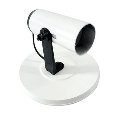 Imagem de Spot Direcionável Branco ou Preto Total E27 Bivolt Sobrepor Teto Liso 1 Bocal P Lâmpada LED (Branco)