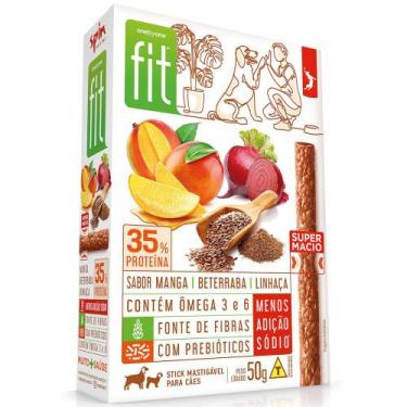 Imagem de Petisco Gourmet Fit para Cães Sabor Manga, Beterraba e Linhaça 50g - S