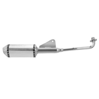 Imagem de Escapamento Escape Esportivo Moto Pro Tork Mini 3 Stamp Honda Pop 100 