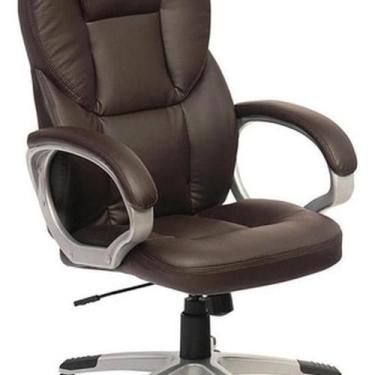Imagem de Cadeira Escritório Presidente Ultra Confort - Marrom - Brazil Home Liv