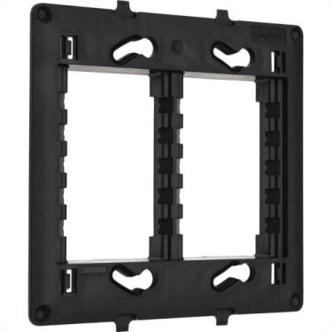 Imagem de Suporte Placa Pial Plus+ 4X4 6 Horizontal 2124Nt 612124Nt