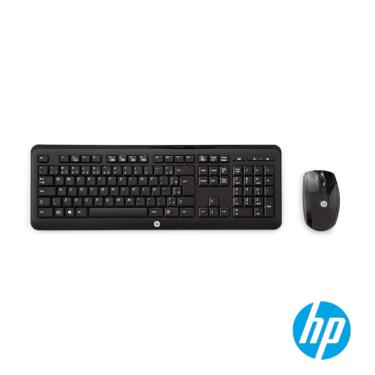 Imagem de Kit Teclado e Mouse Sem fio HP - KBRF3871