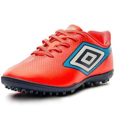 Imagem de Chuteira Society Juvenil Laminada Fluorescente Umbro Cannon