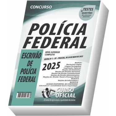 Imagem de Apostila Pf Escrivão De Polícia Federal