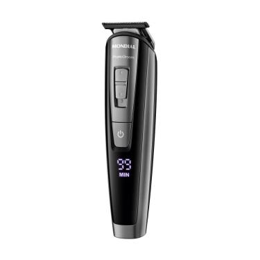 Imagem de Aparador de Pelos PraticGroom Mondial Preto 6W Bivolt - BG-09
