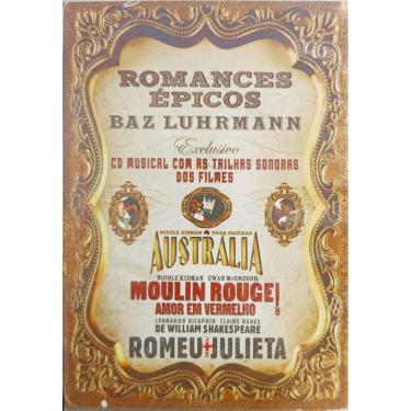 Imagem de Dvd Romances Épicos (Baz Luhrmann) Autralia, Moulin DVD SLIM