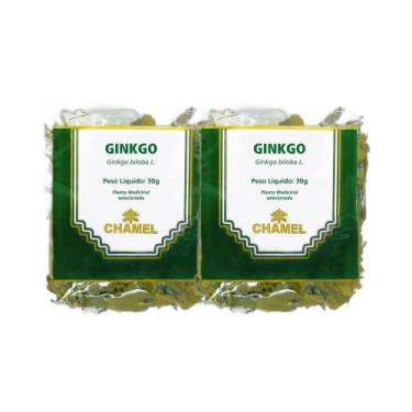 Imagem de Kit 2x Chá Pacote Ginkgo Biloba 30g - CHAMEL