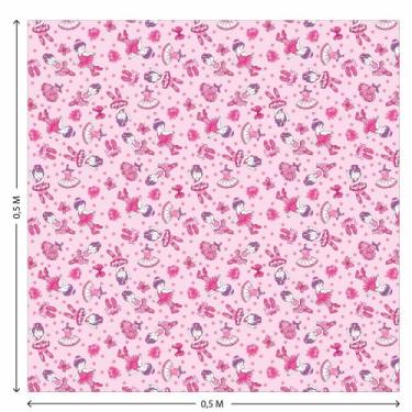 Imagem de Tecido Tricoline Estampado Poliana 2672 V.1-1,50m de Largura - Mascare