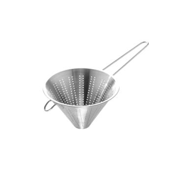 Imagem de Genérico, Funil Passador Chinoy Coador Peneira Aço Inox 20cm