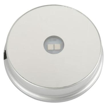 Imagem de Suporte de Base de Cristal, Wal Front 4 Tipos (Modelo de bateria com espelho circular 2 (frete)