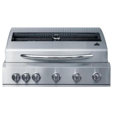 Imagem de Churrasqueira a Gás 100% Inox com Visor de Vidro Antiembaçante – Sem Fumaça, Moderna e Ideal para Apartamento E Varanda Gourmet