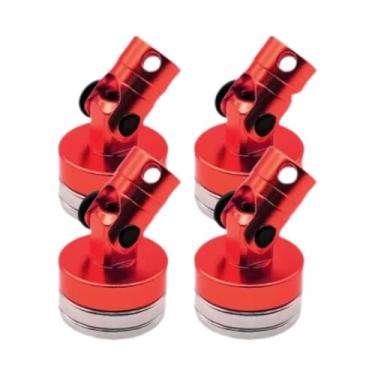 Imagem de Almencla 4 peças RC Body Post RC Acessórios para veículos Modelo de carroçaria Post Mount, Vermelho