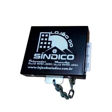 Imagem de Trava para Carrinho de Compras com Corpo em Ferro