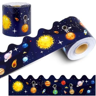 Imagem de Bulletin Board Border Trim Strips Liengoron 20m de volta às aulas