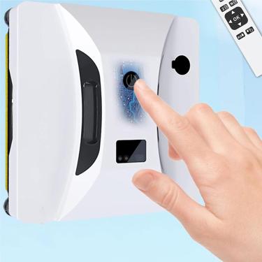 Imagem de Novo robô limpador de janelas eletrodomésticos automático rápido inteligente planejado lavadora elétrica robô de limpeza de janelas com spray de água