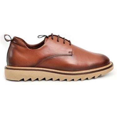 Imagem de Sapato Casual Masculino Derby Tratorado Premium Couro Nobre-Masculino