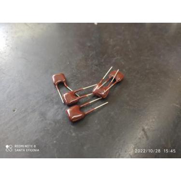 Imagem de 10x Capacitor Mica Prata 56pf/100v 5% Cm1 Icl Sem Marcação