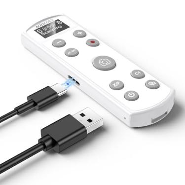 Imagem de Liberação de obturador recarregável para Sony, AODELAN controle remoto sem fio, gravação de foco de zoom, compatível com Sony ZV-E10, ZV-1F, ZV-1, A6400, A6700, A7C, A7III, A9, A9 II, DSC-RX0 II