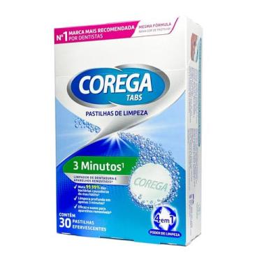 Imagem de Corega Tabs 3 Minutos Limpador de Dentaturas e Aparelhos