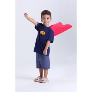 Imagem de Conjunto Infantil Masculino de Verão Super VA-Masculino