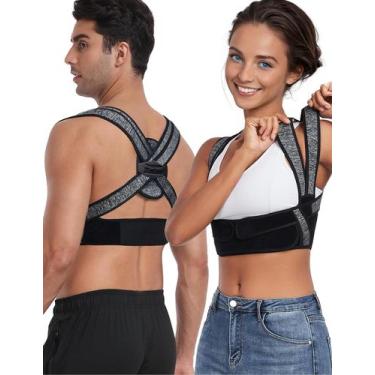 Imagem de Corretor de postura Enthra Bi-straps Back Straightener Bamboo