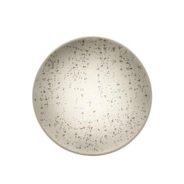 Imagem de Prato Fundo Oxford Flat Chuvisco  20,5 cm em Cerâmica Decorada