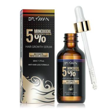 Imagem de Sérum de crescimento capilar Dr.Yiman 5% Minoxidil para homens e mulhe