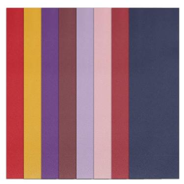 Imagem de Newwiee 8 peças de remendos de bordado à máquina, 22 x 61 cm, de sarja de poliéster, para costurar, passar a ferro, remendo de reparo de roupas para roupas, jaquetas, bolsas, decoração de costura